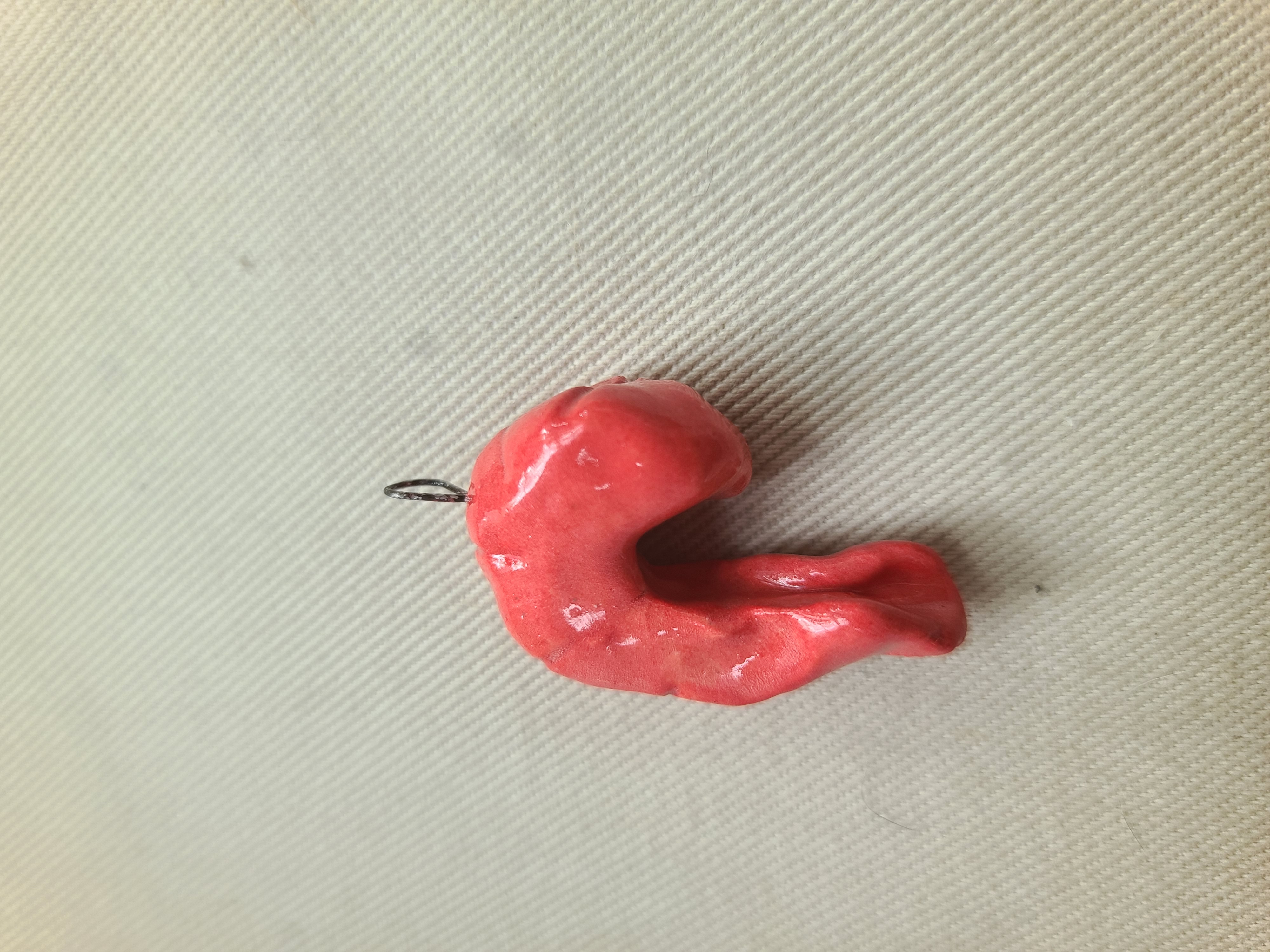 Shrimp Pendant/Charm